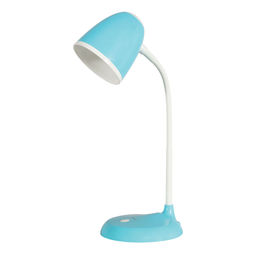 TLI-228 BLUE E27 Светильник настольный, 60W. Цоколь Е27. Механический выключатель. Синий. ТМ Uniel.