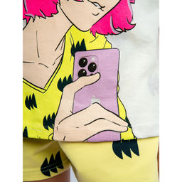 Комплект футболка кулирка, шорты футер 2х нитка петля 7010900102 - Youlala фото 3