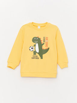 Bisiklet Yaka Erkek Bebek Sweatshirt ve E?ofman Alt 2li - Waikiki фото 2