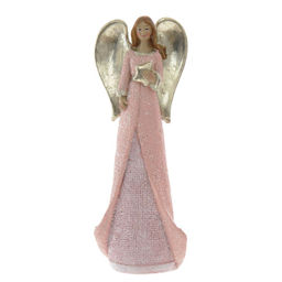 Фигурка декоративная "Ангелочек, L6 W4 H17 см, 2в.