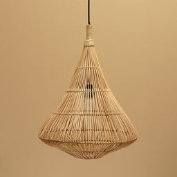 Светильник потолочный из ротанга «Хендрик», 1×120 Вт, Е27, 40×40×55 см