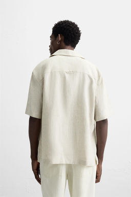 100% LINEN SHIRT - Zara фото 3