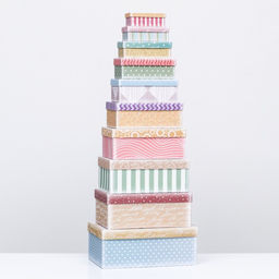 Набор коробок 10 в 1 Исполнения желаний, 30 х 19 х 11,5 - 12 х 6,5 х 4 см - UPAK LAND фото 3