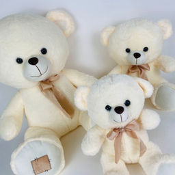 Мягкая игрушка Мишка с бантом 60 см (арт. 6637/60) - Storyland фото 3