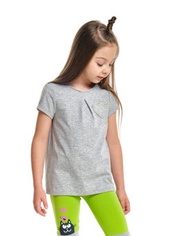 Футболка для девочки UD 2047 меланж