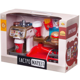 Игровой набор Abtoys Гастромаркет Бургерная фото 2