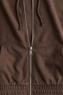 Chaqueta de punto con capucha y cremallera - H&m фото 6