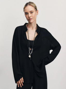 Блузка из фактурной вискозы / Zarina