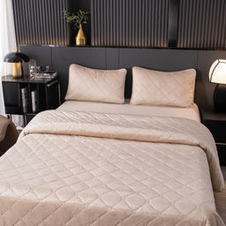 Велюровое покрывало ромб OVF037 240*260