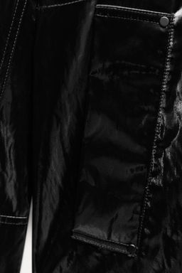 ZW COLLECTION HOODED CROPPED JACKET - Zara фото 4