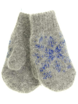 Варежки детские круговые "Снежинка" 0314-2