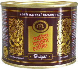Indian Instant Coffee. Delight 90 гр. жест.банка