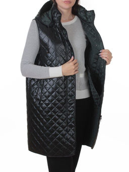 802 DK. GREEN Жилет утепленный женский (50 гр. синтепон) - Fashion фото 7