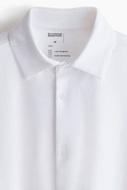 Camisa Four-way stretch Slim Fit - H&m фото 5
