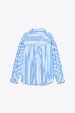 BASIC POPLIN SHIRT - Zara фото 13