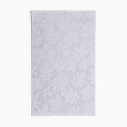 Полотенце махровое жаккардовое LoveLife Leaves 50х90 см, цвет светло-серый, 100% хл, 500 гр/м2  фото 2