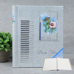 Фотоальбом магнитный 20 листов / 9821W /уп 40/микс 4 вида - Галеонтрейд фото 4