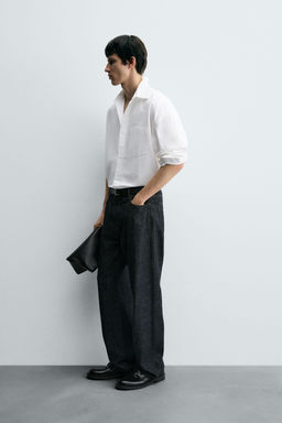 OVERSIZE FIT OXFORD SHIRT - Zara фото 4