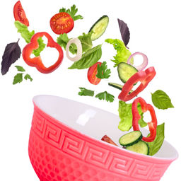 31547-2 Салатница 300мл 2шт LR КРАСНЫЙ (х24) - Mayer&boch фото 3