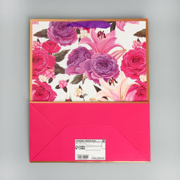 Пакет подарочный с шильдиком Самой нежной, 30.5 х 25.4 х 12.7 см - Дарите счастье фото 7