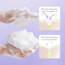 Увлажняющая пенка для умывания с экстрактом периллы, 100мл - Sadoer фото 4