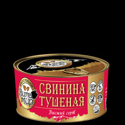 Свинина тушеная ГОСТ высший сорт ВитаМир , 325г  фото 4