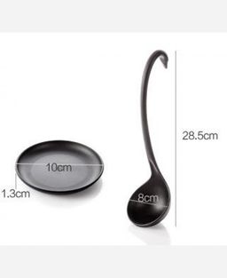 Половник Лебедь. Цвет белый/черный 904719 - Yiwu youda import & export co фото 5