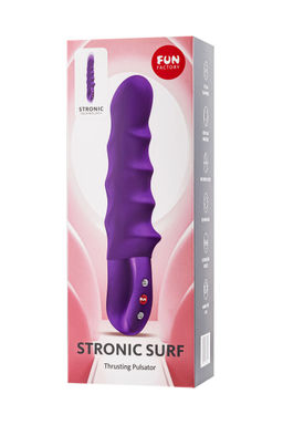 Пульсатор Fun Factory STRONIC Surf, силикон, фиолетовый, 20,5 см