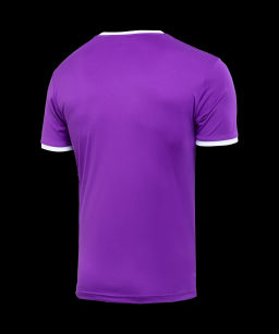 Футболка футбольная JOGEL CAMP Origin, фиолетовый/белый, детский