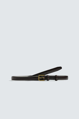 LIMITED EDITION LEATHER BELT - Zara фото 2