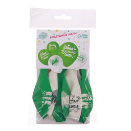 Воздушные шары латексные 12" «Лучший солдат», 5 шт.