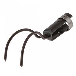 Рыхлитель "Стриж" 12х5,5см, 2 зубый (заточка на станке), легированная сталь 30ХГСА, тулейка д4-3см, вес 170гр (Россия)