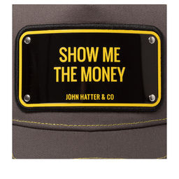 Бейсболка JOHN HATTER арт. 1-1063-U00 Show Me The Money (серый)  фото 4