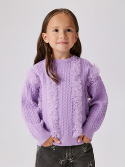 ACOOLA / Джемпер детский для девочек Tammy фиолетовый