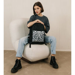 Рюкзак молодёжный Леопард, 33х13х37, отд на молнии, н/карман, чёрный - Nazamok фото 7