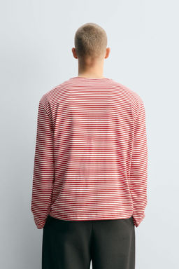 LIMITED EDITION JACQUARD STRIPED T-SHIRT - Zara фото 3