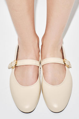 BAILARINA PIEL SOFT / Blanco - Zara фото 2