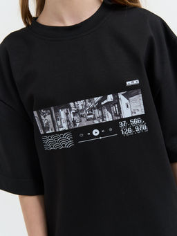 Футболка оверсайз Корейский плеер 7+ - Bungly фото 11