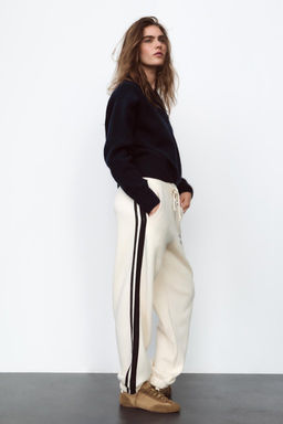JOGGING TROUSERS WITH SLOGAN - Zara фото 4