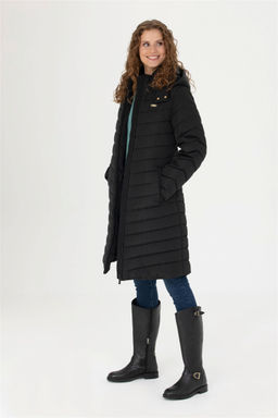 U. S. Polo Assn Женское черное пальто - U.s. polo assn фото 10
