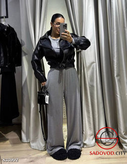 Куртка кожаная весенняя