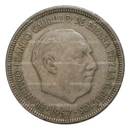 5 песет 1957 (64) года