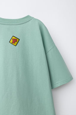 CAMISETA ESTAMPADO PANINI  / Verde - Zara фото 6