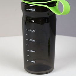 Бутылка/Шейкер YOUBETTER SHSD-600 винт.крышка, антискольз. вставка, чёрно-зелёный для спортивного питания 600ML/уп60 - Галеонтрейд фото 4