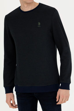 U. S. Polo Assn / Мужской темно-синий свитшот - U.s. polo assn фото 20