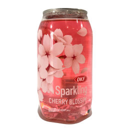 Напиток газированный Цветущая вишня Sparkling Cherry Blossom OKF, Корея, 350 мл Акция