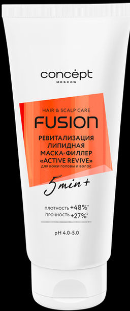 Concept Fusion Маска-филлер липидная Active Revive ревитализац.кожи и поврежден.волос 200мл.6 /59796
