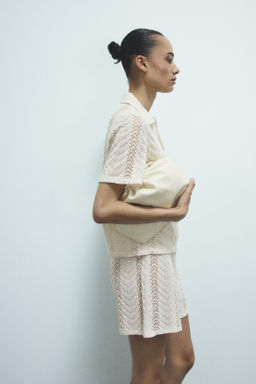 Polo efecto crochet - H&m фото 7