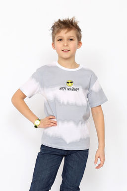 CRB wear/ CSKB 63823-23-412 Футболка для мальчика,серый/Ex.Cherubino