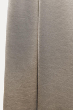 WIDE-LEG SATIN TROUSERS - Zara фото 9